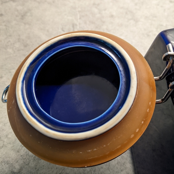 Starbucks Beehouse Colbalt Blue Canister - Picture 7 of 12